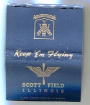 Scott Field Illinois Matchbook Unused - £11.29 GBP