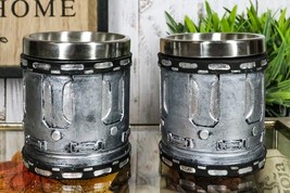 Western Novelty Revolver Pistol Gun Barrel Cylinder Shot Glass 2-Ounce S... - $27.99