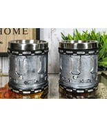 Western Novelty Revolver Pistol Gun Barrel Cylinder Shot Glass 2-Ounce S... - $38.40 CAD