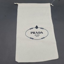 Vintage PRADA Milano Dust Cover Bag Pouch Drawstring Authentic 13.7/8&quot; X 8.5/8&quot; - £20.70 GBP