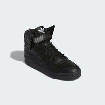 Adidas Originals Men&#39;s Jeremy  Scott Wings Basketball Sneaker GY4419 Black 4.0 - £72.89 GBP