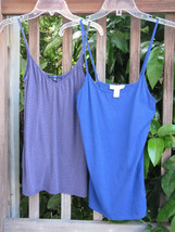 2 Cotton Tank Shells ~ GAP &amp;  FOREVER 21 Women&#39;s Size M ~ SHIPS FREE - £11.25 GBP