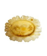 Vintage 1920s Celluloid Bakelite Vanity Trinket Soap Dish Amber Scallope... - €12,61 EUR