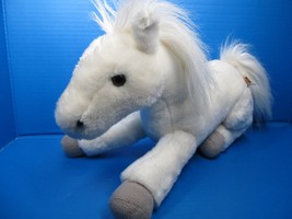 2011 WELLS FARGO Bank Snowflake Pony White Horse Stuffed Animal Soft Plu... - $285.10 MXN