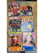 Lot Of 16 STAR TREK The Next Generation &amp; Deep Space Nine MAGAZINES - $52.31 CAD