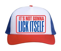Unbranded It&#39;s Not Going to Lick Itself Trucker Hat - $14.99