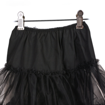 Child Size 50s Style Black Crinoline Petticoat Tutu Slip W 22-28&quot; L 19&quot; -Hey Viv - £17.56 GBP