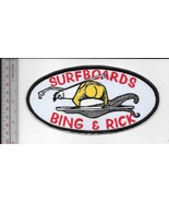 Vintage Surfing USA Bing &amp; Rick Surfboards Surfer Maui, Hawaii Patch - $9.99