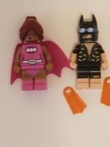 The Batman Lego Movie Pink Power Batgirl &amp; Vacation Batman Lot - £8.52 GBP