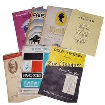 Piano Compositions Song Books - Lot Of 7 - Vintage And Antique - £42.72 GBP