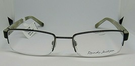 Randy Jackson Rj1009 1009 Olive/gunmetal zyloware Men’s Eyeglass frame 5... - $27.33