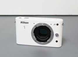 Nikon 1 J1 10.1 MP Mirrorless Digital Camera (Body Only) - White ISSUE image 2