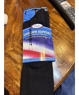 Thorlos Uniform Crew Unisex Medium Moderate Cushion Black Socks - €11,94 EUR