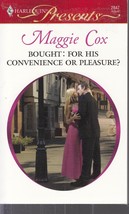 Cox, Maggie - Bought: For His Convenience Or Pleasure - Harlequin Presents 2847 - £1.79 GBP