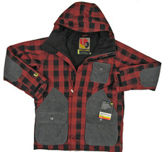 NEW $350 Burton Hemisphere Jacket!  XS  Red & Black Plaid  Buffade   Dry Ride 2L - $189.99