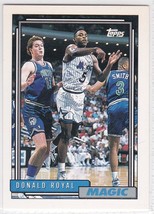 M) 1992-93 Topps Basketball Trading Card - Donald Royal #378 - £1.55 GBP