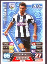 Topps Match Attax 2013-14 Premier League West Bromwich Albion Liam Ridgewell  - £7.51 GBP