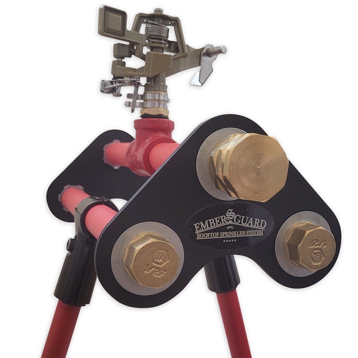 Ember-S-guard™ Roof-top Sprinkler with 3/4 Hose Swivel Brass Adapter Fit... - $258.80