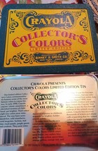 Crayola Tin Box with Crayons Collector&#39;s Limited Edition 1990 - £6.30 GBP