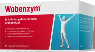 Wobenzym 360 Tablets  - $259.26 CAD