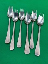 Set of 6 Gentry ENGLISH ABBEY Sporks (Spoon Fork Combo with cutting edge) - £44.84 GBP