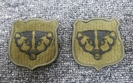 Wisconsin National Guard Badger Emblem Shoulder Patch Set of 2 U.S Army New NOS - £7.16 GBP