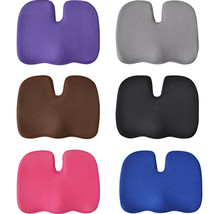 NEW Lumbar &amp; Back Support Washable Pillow, Memory Foam Office Chair Seat... - $17.98