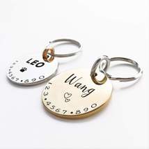 Dog Tag for Dogs, Personalized Custom Dog Collar Tag, Pet ID Tag, Dog Name Tag - £6.35 GBP
