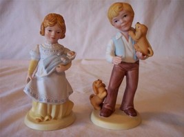 &quot;A Mother&#39;s Love&quot; &amp; &quot;Best Friends&quot; 1981 Figurines - Handcrafted for Avon - £5.97 GBP
