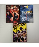 WWE &amp; WCW DVD Lot Greatest Stars of the 90s Ladder Match Rise &amp; Fall Wre... - $11.64