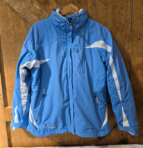 Columbia Womens Jacket Size Large Interchange Light Blue XCO Outdoor Coat - $35.00