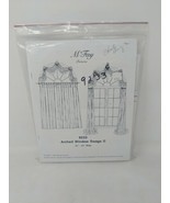 New M&#39;Fay Arched Window Swag 9233 Patterns Curtains Drapes Pattern Profe... - $18.25