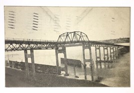 Hudson Wisconsin PC Bridge Celebration &amp; Home Coming June 14, 1913 PC St. Croix - £31.45 GBP