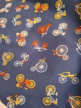 Lets go riding fabric, 100 % cotton, 3 meters available, - £6.25 GBP
