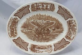 Alfred Meakin Fair Winds Platter Oval 14-7/8&quot;  Historical Scenes - $21.55