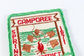 Vintage 1971 SW Spring Camp Currier Camporee Boy Scouts America BSA Camp Patch - £9.32 GBP