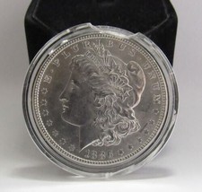 1886 Morgan Silver Dollar Excellent Exact Coin You Receive Ungraded No Mint Mark - £47.47 GBP