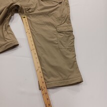 REI UPF 30+ Hiking Shorts Women’s Nylon Stretch Khaki/Tan Cargo Size 6 (30×17) image 11