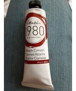 Gamblin - 1980 Oil Colors - 37Ml Tube - Alizarin Crimson 17020 Series 2 NEW - €8,60 EUR