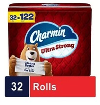 Charmin Ultra Strong Toilet Paper (231 sheets/roll, 32 rolls) - £37.89 GBP