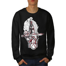 Wellcoda Knight Spartan Fantasy Mens Sweatshirt, Rise Casual Pullover Jumper - £23.73 GBP+