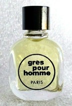 Gres Pour Homme ✱ Rare Vtg Mini Perfume Miniature Parfum Paris (4ml ??) - £19.65 GBP