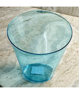 Caterer&#39;s Corner Clear Blue Plastic Container/ Ice Bucket 7.625x7x7.75 in - $9.78