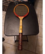 Vintage Spalding Pancho Gonzales Signature Picture Series wooden racquet... - £16.81 GBP