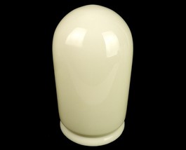 Milk Glass Vintage Tubular Industrial Light Cover, 5&quot; Screw-On Fitter, G... - $29.35
