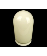 Milk Glass Vintage Tubular Industrial Light Cover, 5&quot; Screw-On Fitter, G... - $29.35