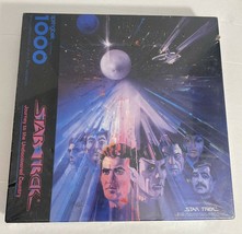 1993 Springbok Star Trek Journey to Undiscovered Country 1000 Pc Puzzle sealed - $14.87