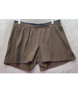 Reebok Activewear Short Womens Medium Brown Play Dry Elastic Waist Mid R... - $260.43 MXN