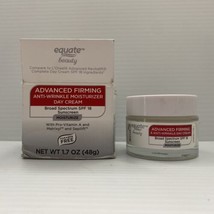 Equate Beauty Advanced Firming Anti-Wrinkle Moisturizer Day Cream SPF 18 1.7 oz - $19.75