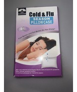 Cold &amp; Flu Season - Standard Size Pillow Case - with Menthol &amp; Eucalyptu... - $4.99
